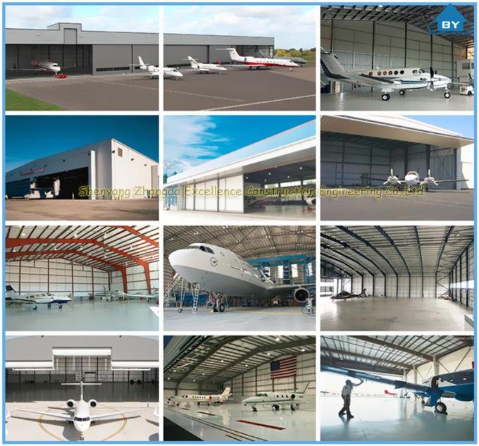 โรงเก็บเครื่องบินโครงสร้างเหล็กเบาสำเร็จรูป 2017
