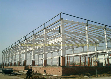 Prefab Steel Structures Q235, Q345 Steel Factory Buildings High Rise Steel Structures