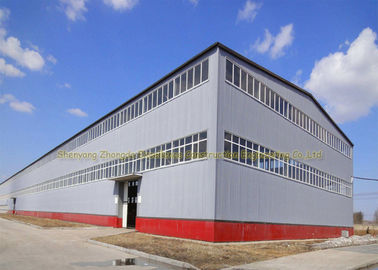 Structural Steel Portal Frames Q235, Q345 Galvanized Steel Frame Building