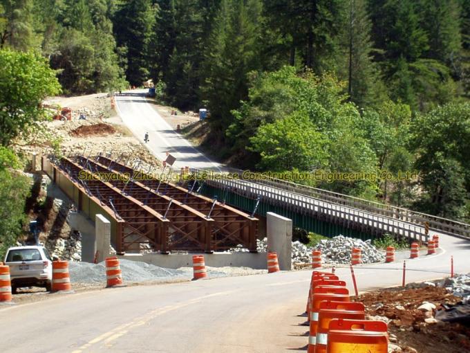 คานสะพานโครงสร้างเหล็ก / วัสดุ ASTM A572, AWS D1.5 เชื่อม / สะพานโครงสร้างสะพานคาน